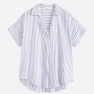 Monday Fun Ellis Button Back Top - L